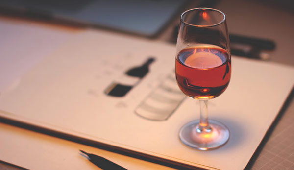 Réalisation de la carte des vins