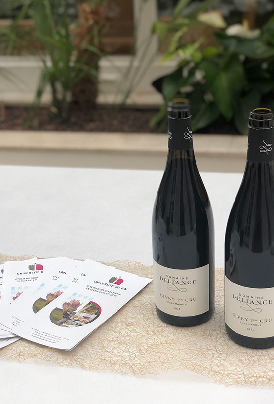 Prestations de formation pour les professionnels de la filière vins