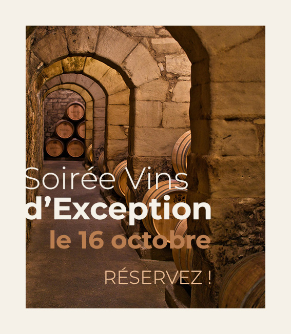 Soirée Vins d'Exception - 16 octobre 2026 - Tast'Emoi
